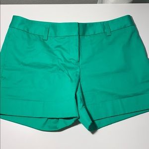 Kelly green shorts